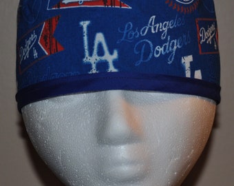 MLB LA Dodgers  - Men's Scrub Cap Hat - One Size Fits Most