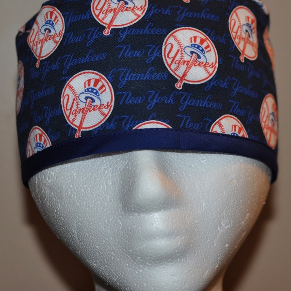 MLB NY New York Yankees  - Men's Scrub Cap Hat - One Size Fits Most