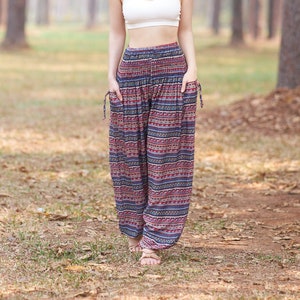 PURPLE PALAZZO PANTS Small Petite to Large Plus Sizes High Waisted Wide Leg  Pants Hippie Yoga Pants Boho Style Comfy Summer Clothing 
