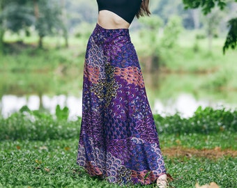 WOMEN BOHO PANTS - Palazzo Pants - Petite to Plus Sizes - Hippie Wide Leg Pants - Comfy Fall Yoga Clothing - Vegan Hippy Clothes