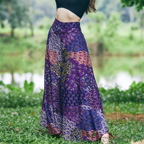 WOMEN BOHO PANTS Palazzo Pants Petite 