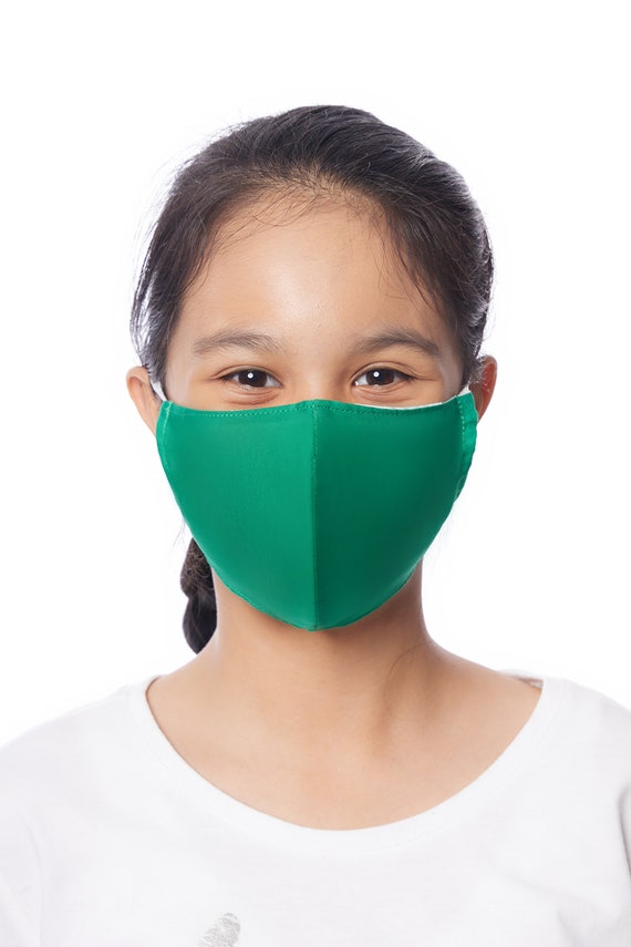 Protective Kids Reusable Face Mask with Filter Pocket Cotton Etsy