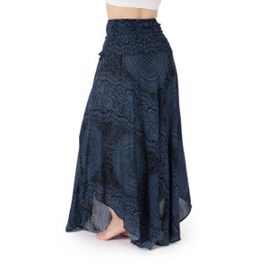 Black Long Maxi Skirt for Women Hippie Clothes Bohemian Dresses for Hippie Women Boho Skirts for Women zdjęcie 7