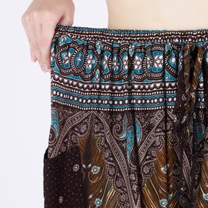 BROWN PEACOCK Harem Pants Pattern S-XXL Sizes Boho Pants - Etsy