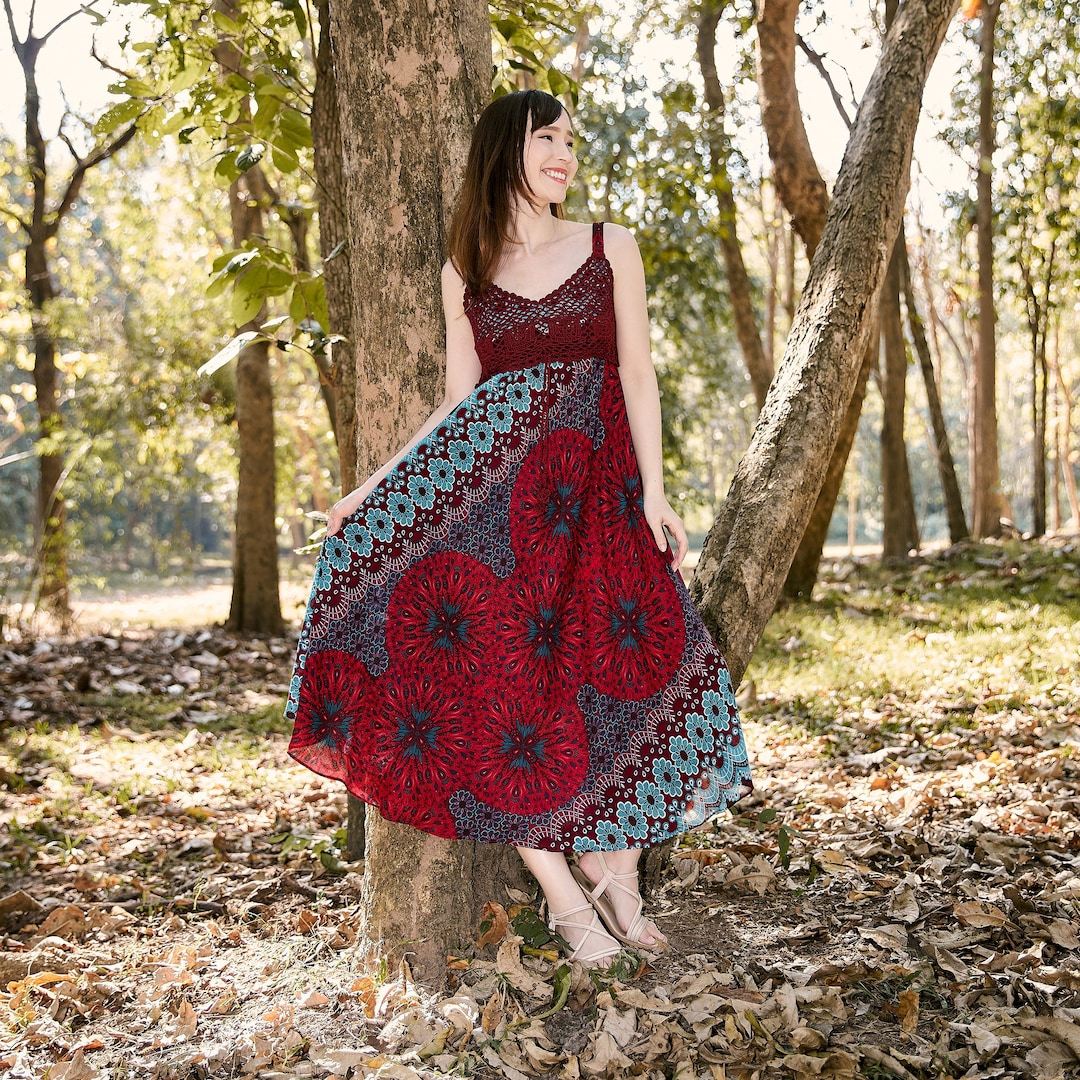 autumn boho dresses Best-Selling Bohemian Short Puff Sleeve Maxi Dress and timeless moments of fluttering elegance Why the Zesica Boho Floral