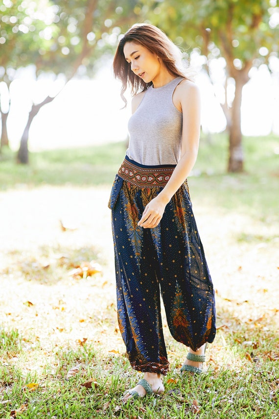 Printed top with Balloon Pant - Harmony Lifestyle