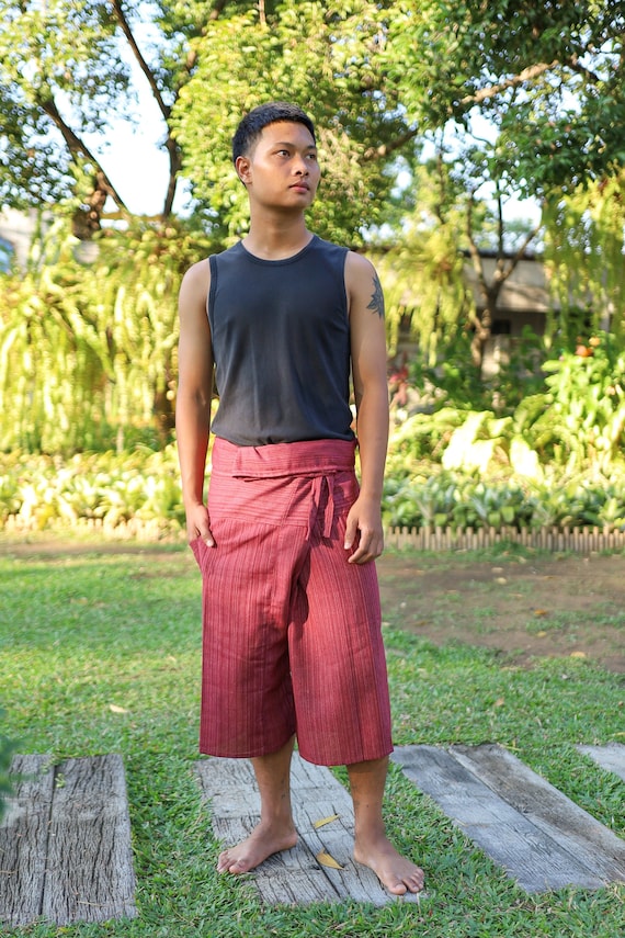 Mens capri top yoga pants