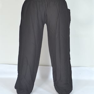 NATURAL BLACK THAI Yoga Pants Plain Harem Pants Comfy - Etsy