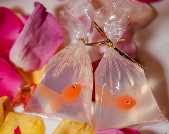 Goldfish in a bag soap