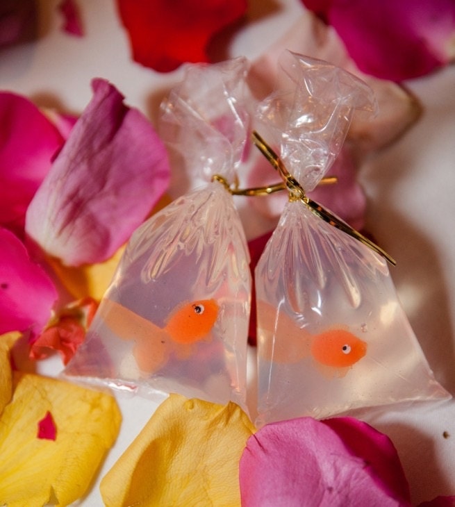 Fish Soap Fish in a Bag Soap Set of 10 Fish Party Favors Pirate