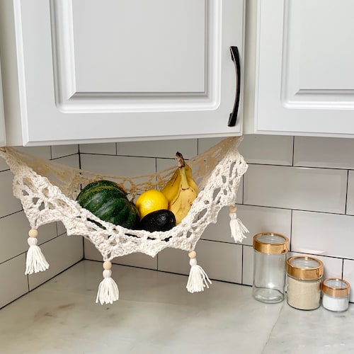 etsy macrame fruit hammock
