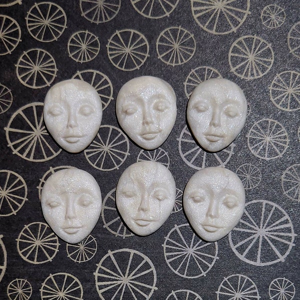 Polymer Clay Face Etsy