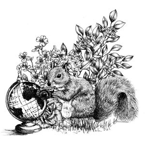 The Kasia, Ilustration Print