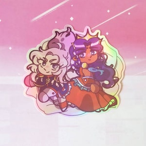revolutionary girl utena holo sticker