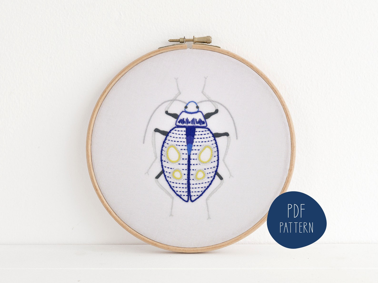 Beetles, 5 Hand Embroidery Patterns for Lifelike Bug Insects - Etsy