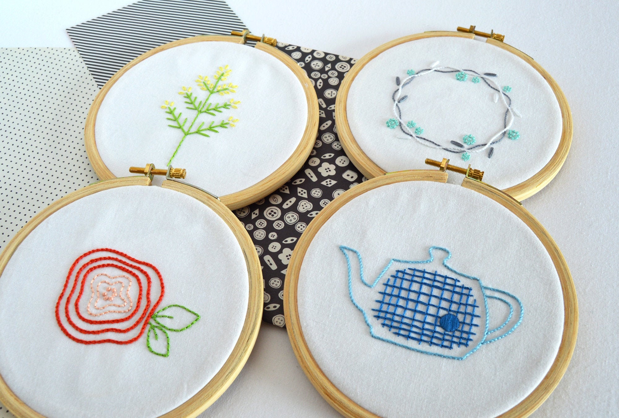 200+ Free Embroidery Patterns