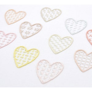 Hearts embroidery pattern, 10 designs that are quick and easy to stitch image 4