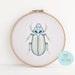 Beetle I Hand Embroidery Pattern for a Lifelike Bug Insect - Etsy