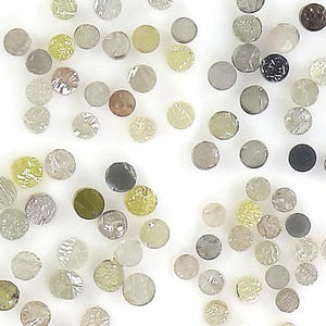 Natural Loose Rough Tablet Round Cut Diamond Mix Color Rough Shape Diamond 100 PCS Lot Round Uncut Diamond Rough Irregular Cut Diamond Q55