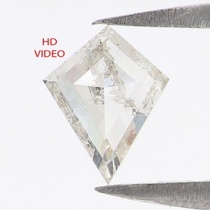 0.60 CT Natural Loose Kite Shape Diamond White - G Color Kite Cut Diamond 6.80 MM Natural Diamond White - G Kite Rose Cut Diamond QL2578