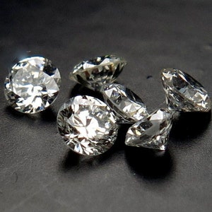 Natural Loose Diamond Round G H White Color SI1 Clarity 6 Pcs 1.80 to 2.00 MM Q20