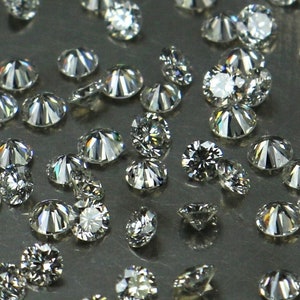 Natural Loose Diamond Round G-H White Color SI1 Clarity 1.80 to 2.00 MM 10 Pcs Lot Q19
