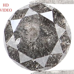 0.30 CT 天然ルースラウンドシェイプダイヤモンド ブラウン