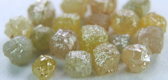 Diamant Brut Naturel 2,04 Ct Couleur Gris Blanc Clarté I3 - Inde - Neuf Sans Emballage