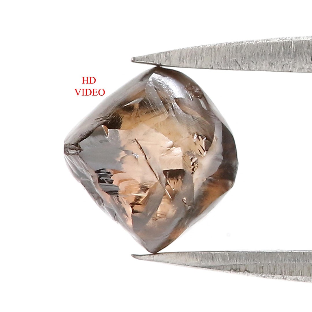 1.99 CT Natural Loose Rough Shape Diamond Brown Color Rough