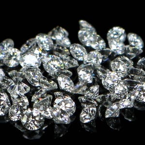 Natural Loose Diamond Round Brilliant Cut G H Color SI1 Clarity 1.00 to 3.00 MM 2 PIECE Q13