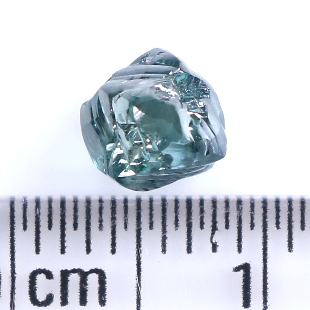 Natural Loose Rough Blue Color Diamond 1.27 CT 6.05 MM Rough Natural Loose Rough Blue Color Diamond 1.27 CT 6.05 MM Rough
