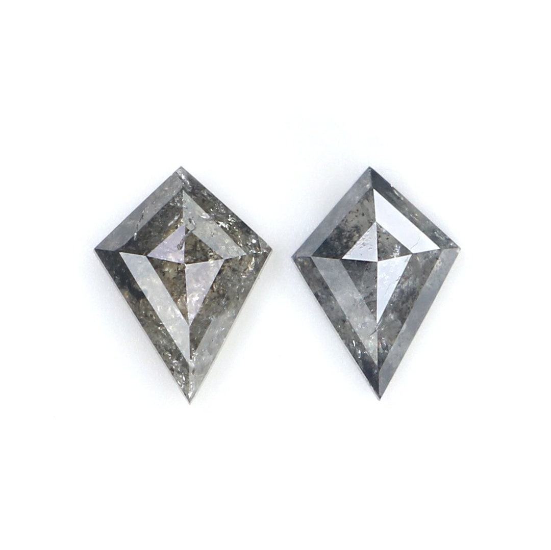 Natural Loose Kite Diamond, Salt and Pepper Kite Diamond, Natural Loose
