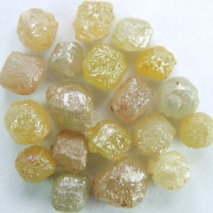 Natural Loose Diamond Rough Mix Colour I3 Clarity 2.50 to 4.00 MM 2.00 Ct Q86