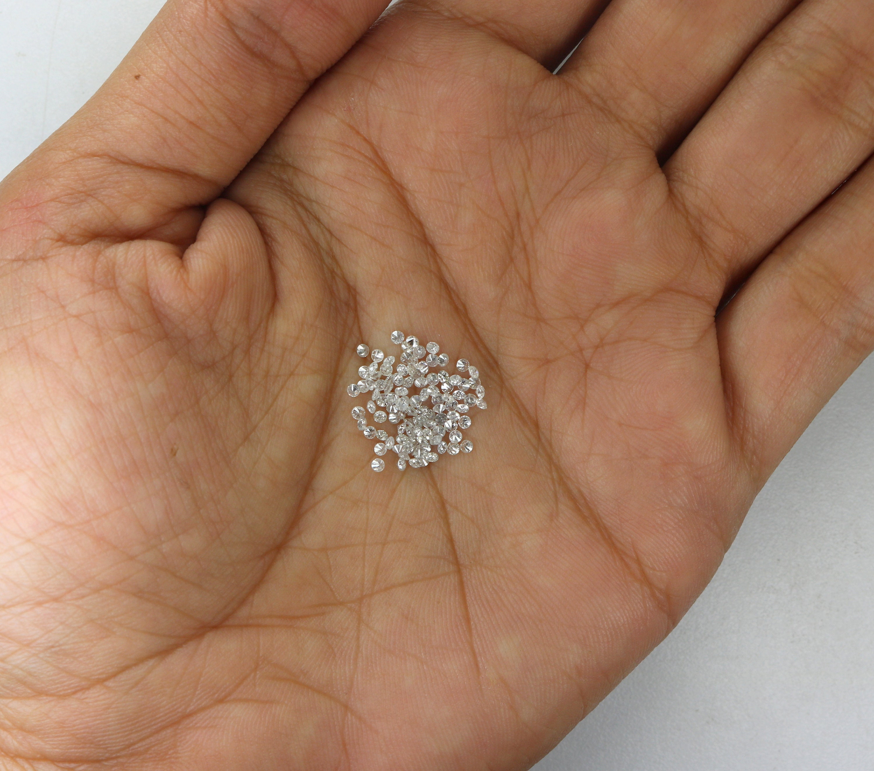 200pcs Fake Diamonds Diy Artificial Transparent White Loose Diamonds Gems  For Men Women Jewelry Crafrt Decoration Gift