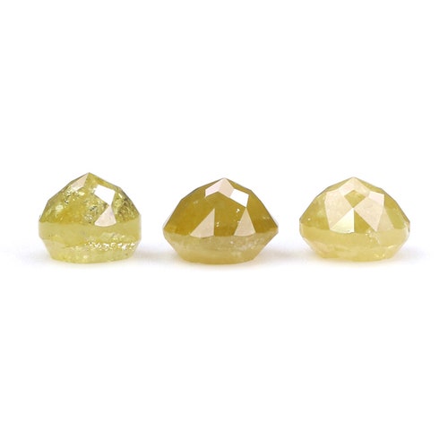 Natural Loose Rose Cut Yellow Grey shops Color Diamond 1.38 CT 4.00 MM Round Rose Cut Shape Diamond KR1291