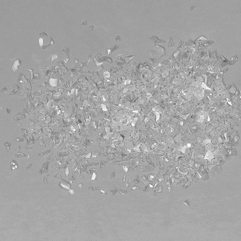 Polvere di diamante bianco naturale da 10 CT, scaglie sfaccettate, polvere frantumata, diamante naturale sfuso per la creazione di gioielli, intarsi, resina, forniture artistiche e artigianali Q93 immagine 11