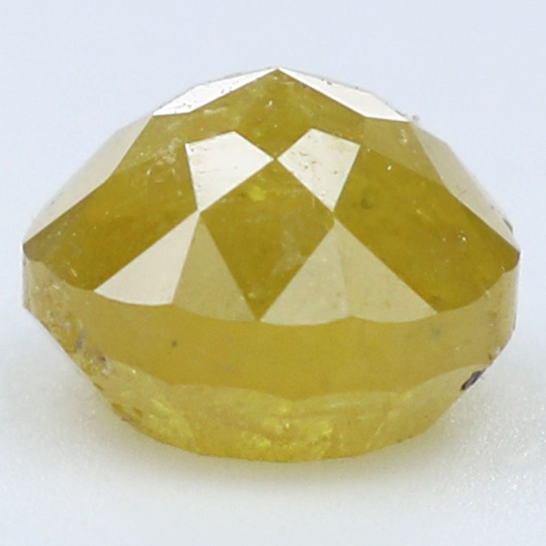 0.81 CT Natural Loose Diamond Round Rose Cut Yellow Color 5.05 MM L9150