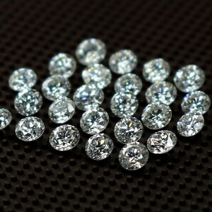 thumbnail image 2 of 25 Pcs Natural Loose Diamonds – Round G/H Color, SI1-VS1 Clarity – Wholesale Lot 2 of 6