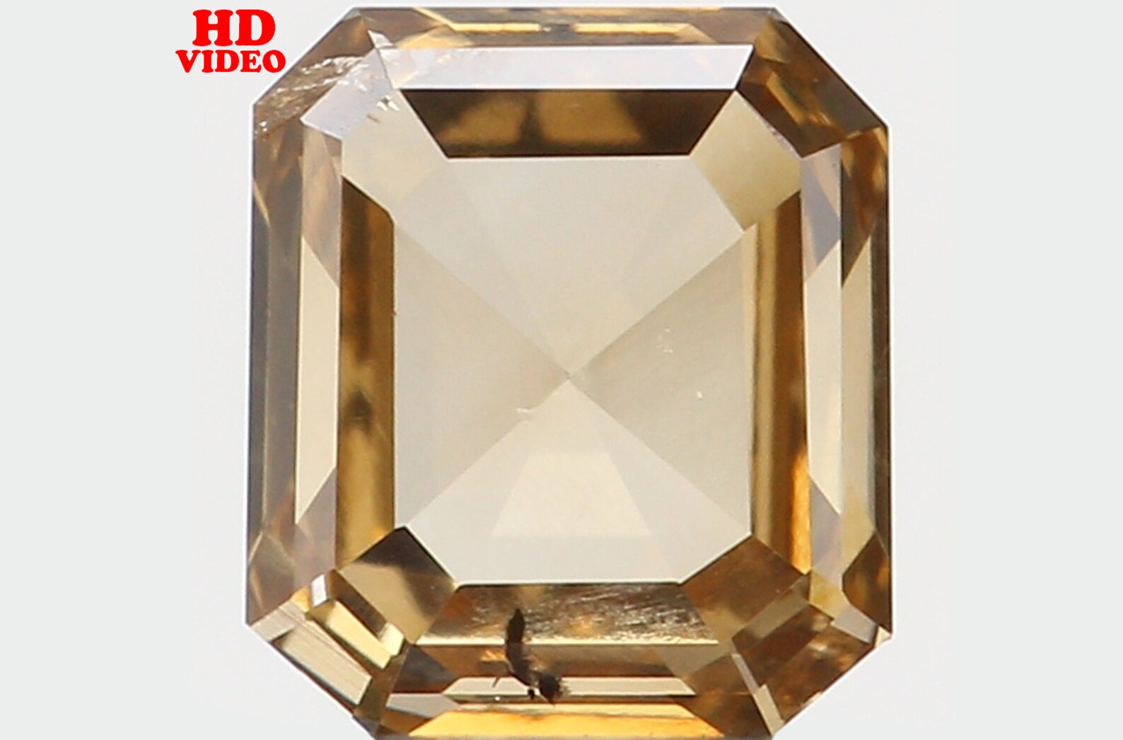 Natural Loose Diamond Emerald Brown Color SI1 Clarity 1.90 MM Etsy