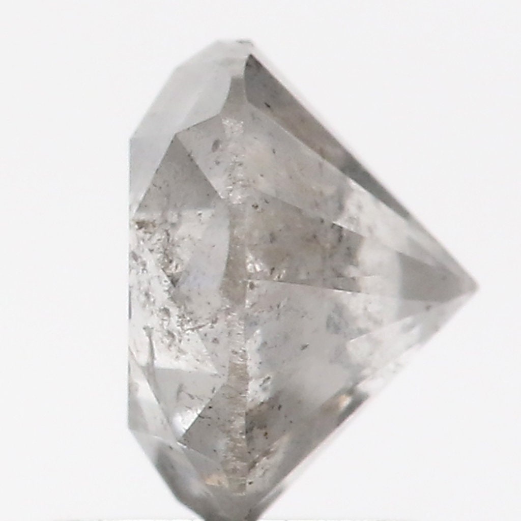 1.51 CT Natural Loose Diamond Round Milky White Color 6.84 MM Etsy