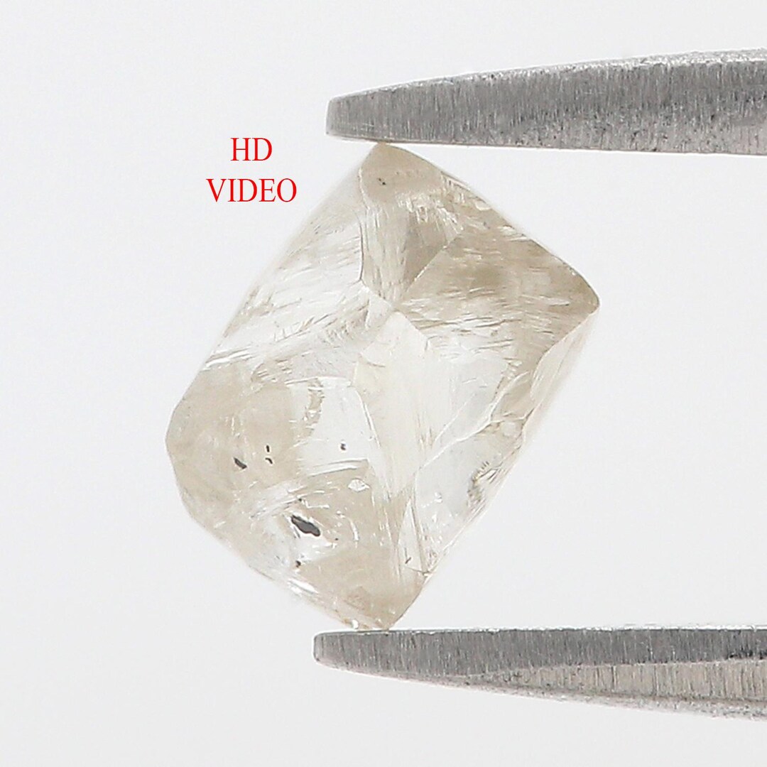 1.27 CT Natural Loose Rough Shape Diamond White-j Color Irregular Cut ...