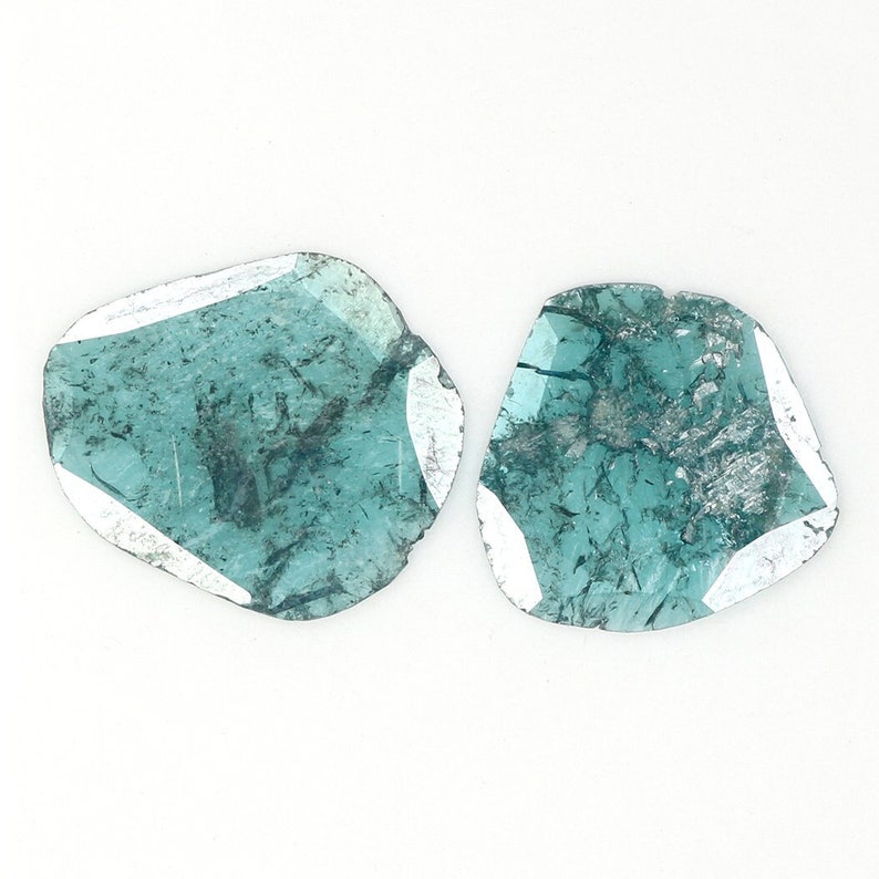 1.24 Ct Natural Loose Diamond, Slice Diamond, Blue Diamond, Polki Diamond, Real Diamond, Diamond Slice, Fancy Diamond, shops KR2335