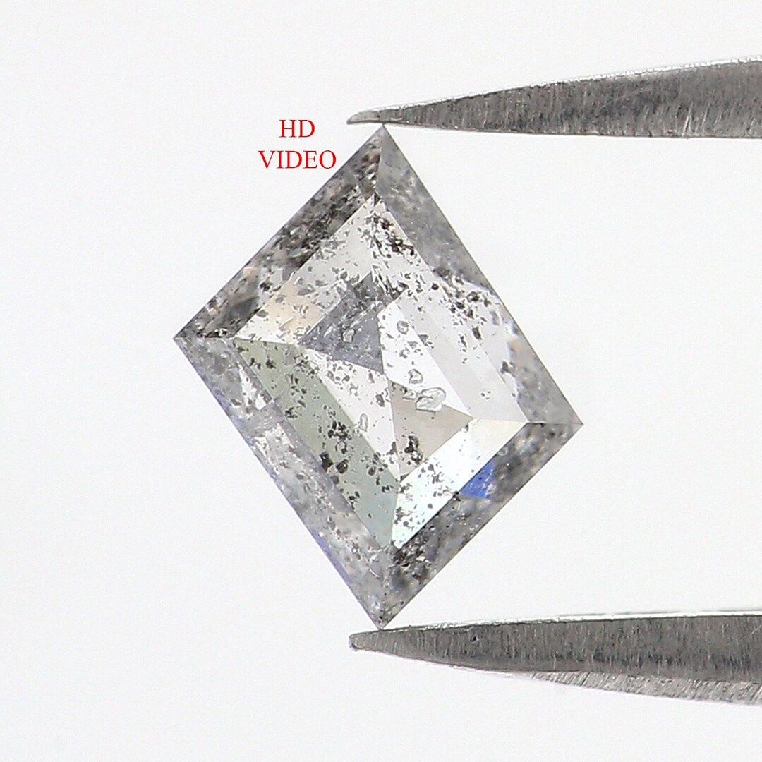 Natural Loose Kite Diamond, Salt and Pepper Kite Diamond, Natural Loose