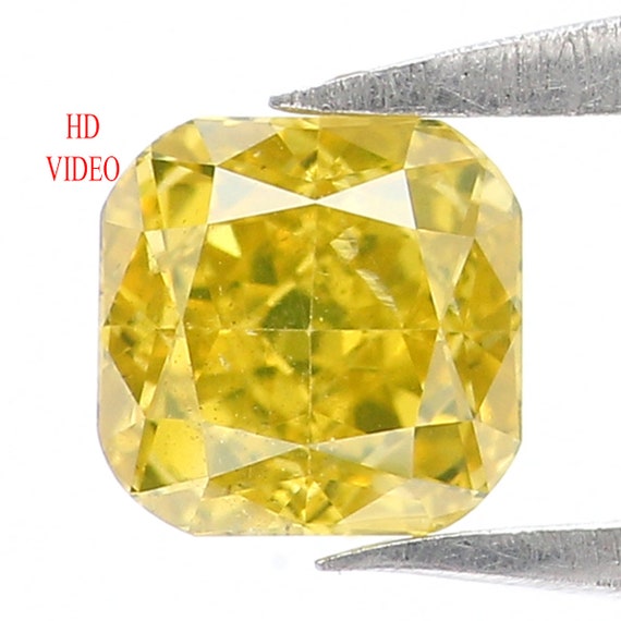 Greenish yellow best sale diamond