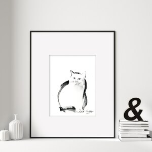 Dessin De Chat Noir Minimaliste Dessin Original Du Chat Etsy Dessin De Chat Noir Minimaliste Dessin Original Du Chat Etsy