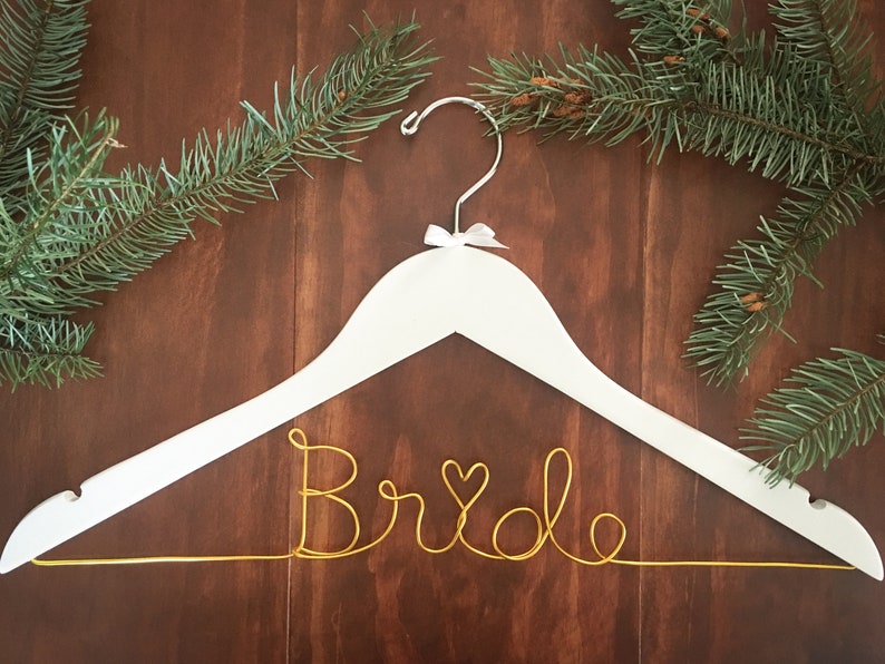 Custom Coathangers for Brides and Bridesmaids