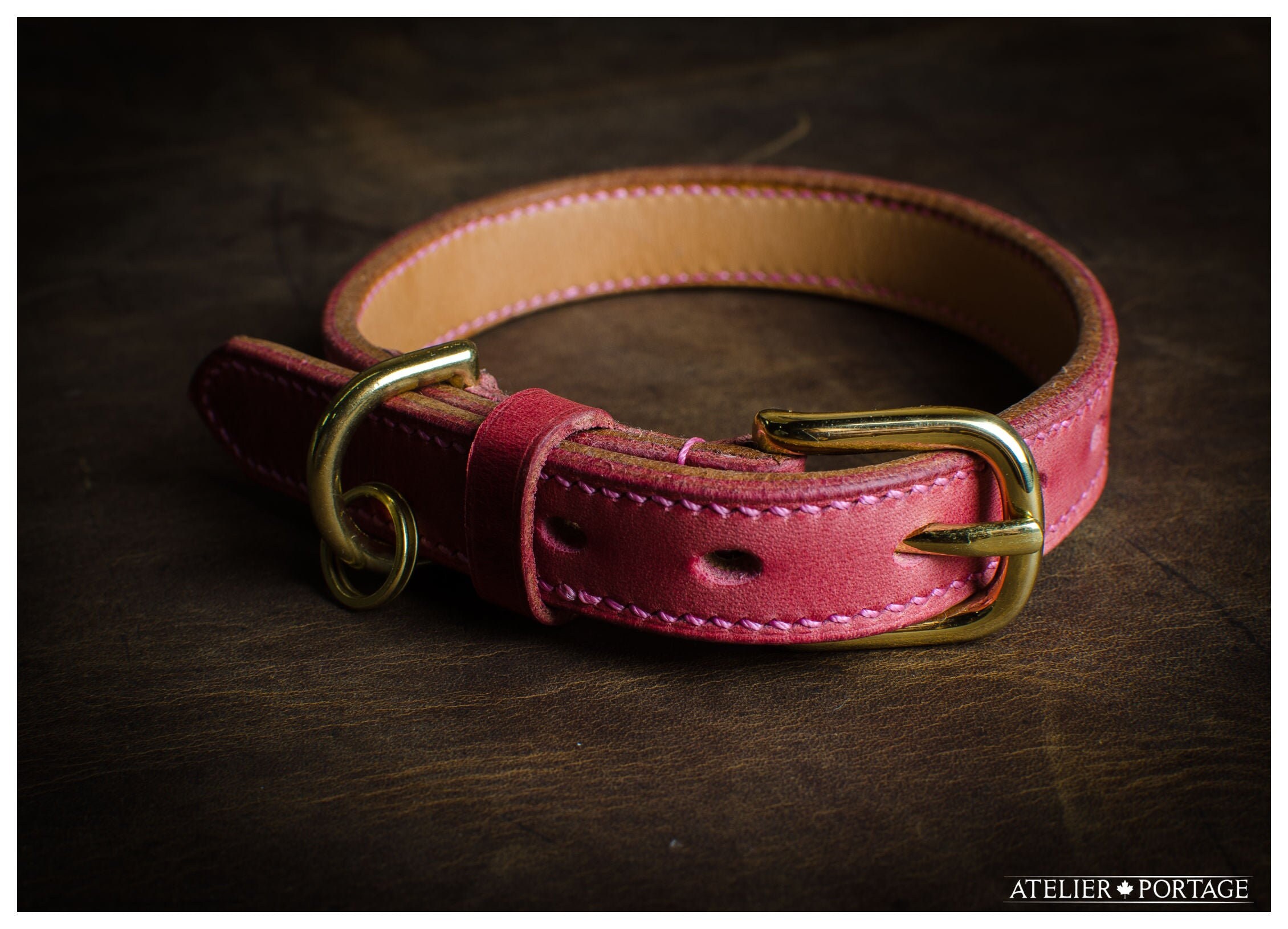 Leather Dog Collar Etsy Canada