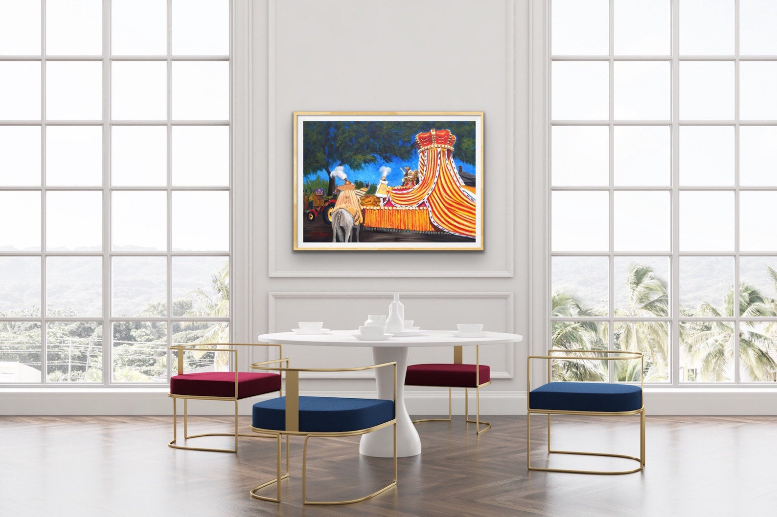 Mardi Gras King Float Art Print: New Orleans Parade Fine Art Paper - Etsy