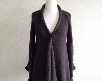 jeacara - Dani jacket dark brown - cardigan