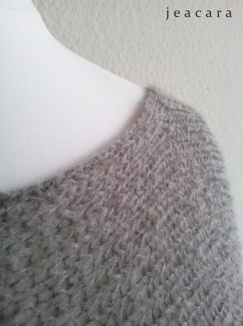jeacara Ajilo knitted sweater swing wool image 3